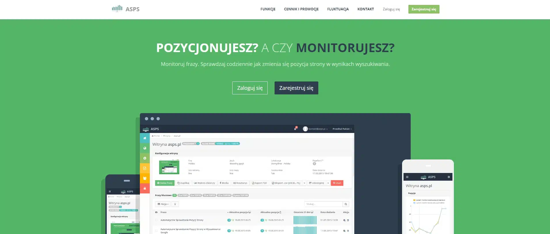 ASPS - Narzędzie do automatycznego sprawdzania pozycji pozycjonowanej strony internetowej ASPS - Narzędzie do automatycznego sprawdzania pozycji pozycjonowanej strony internetowej w Trzebnicy