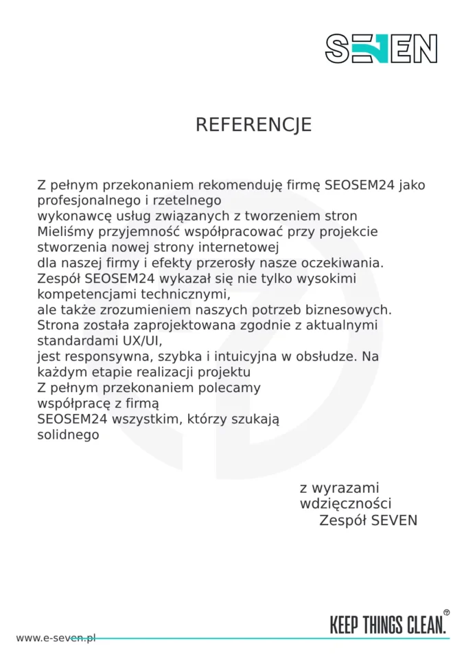 Referencje