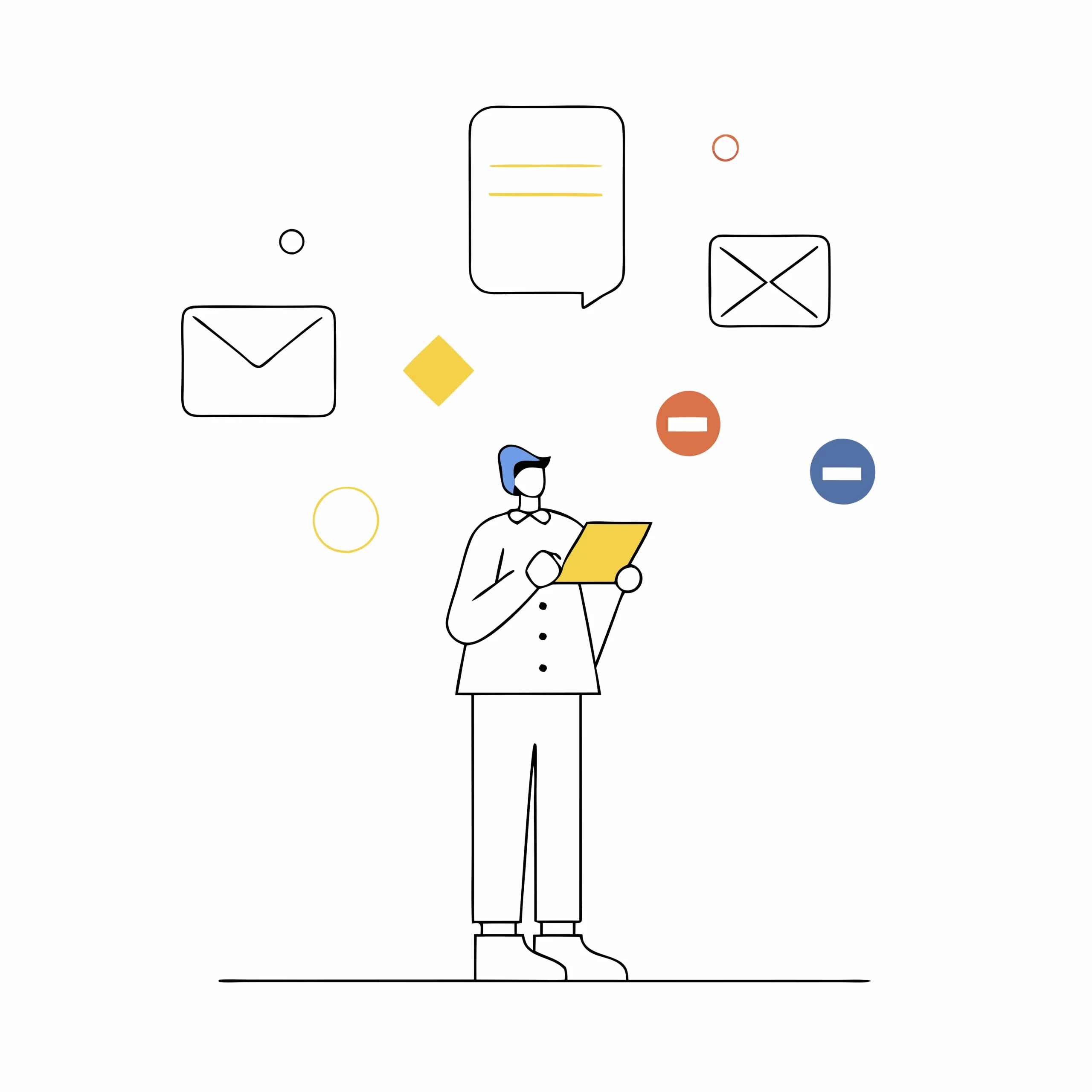 Algorytmy Google - Panda - osoba rozważająca możliwości