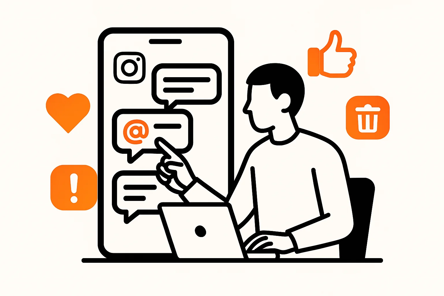 Moderacja komentarzy na Instagramie