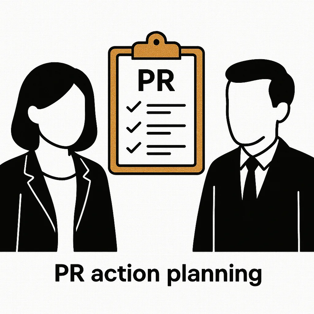 Przygotowanie planu działań PR