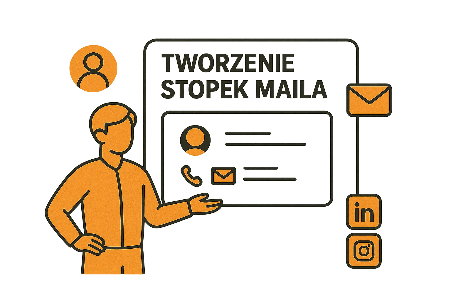 Stopka maila firmowego