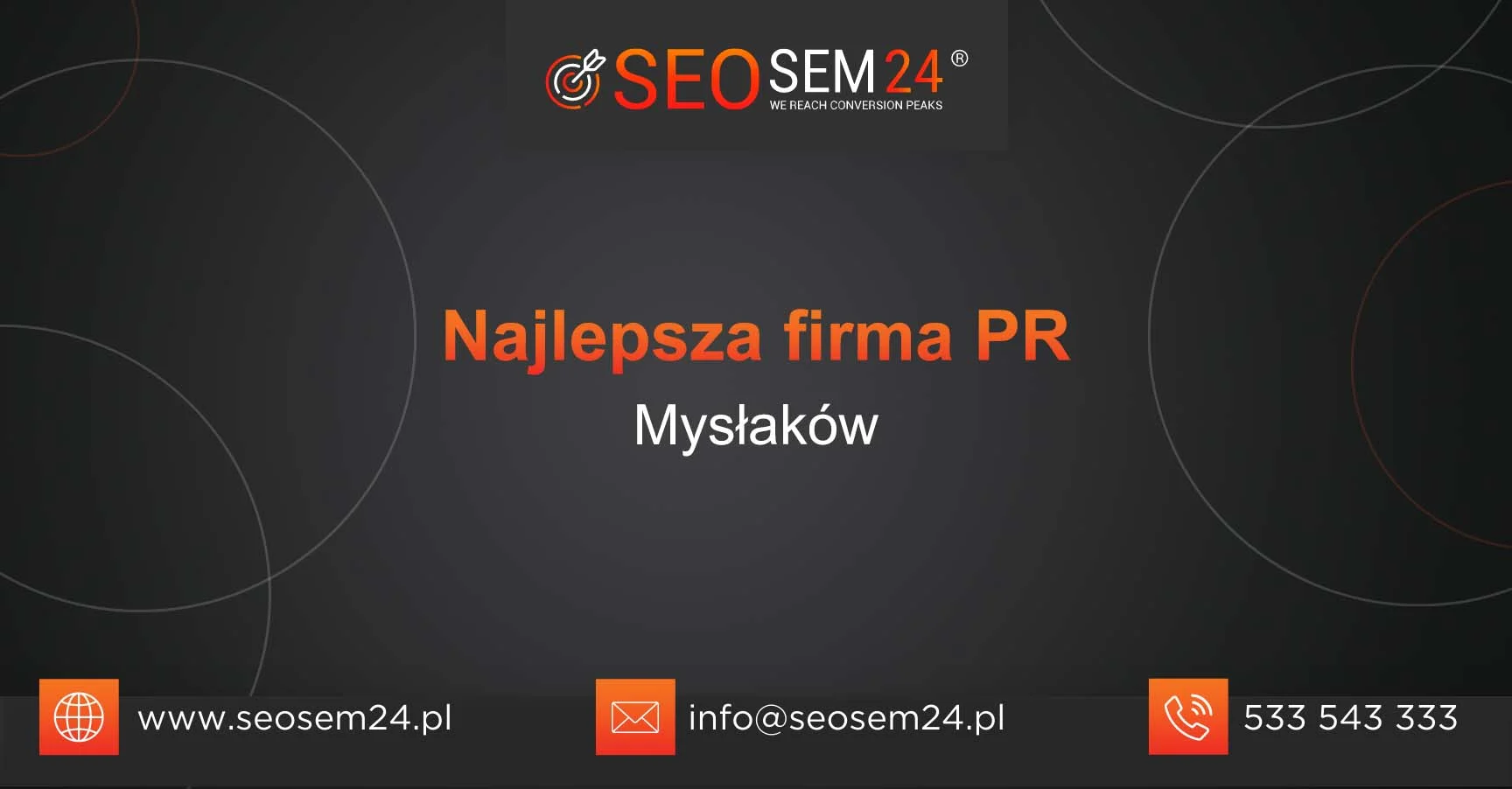 Najlepsza firma PR Mysłaków Najlepsza firma PR Mysłaków
