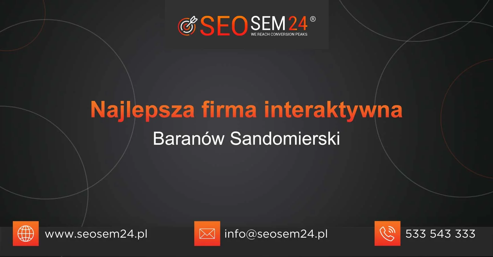 Najlepsza firma interaktywna Baranów Sandomierski