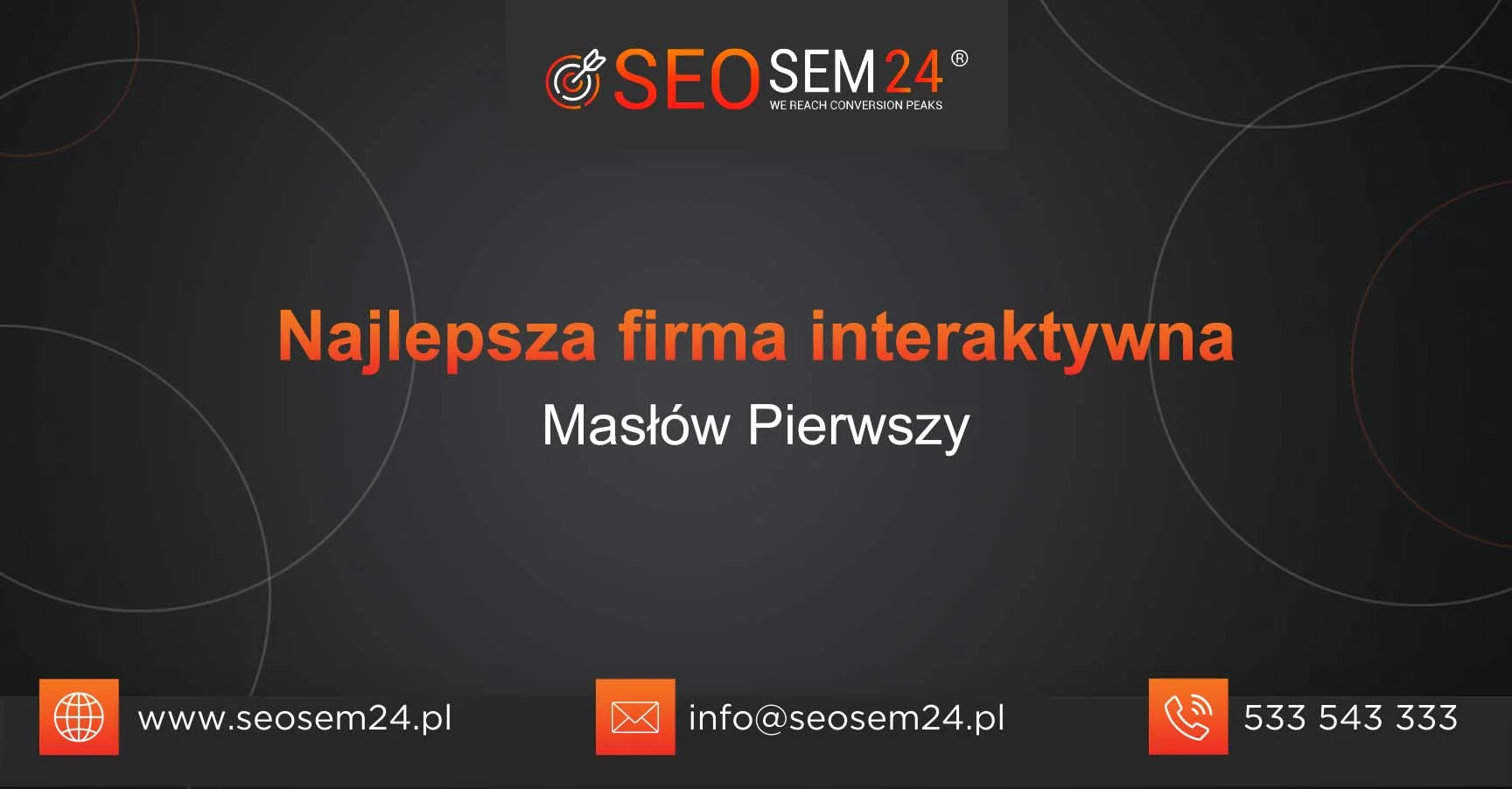 Najlepsza firma interaktywna Masłów Pierwszy