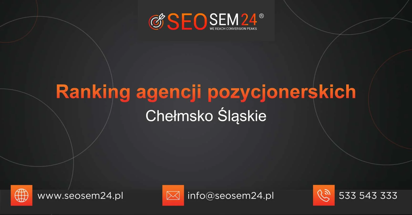 Ranking agencji pozycjonerskich Chełmsko Śląskie