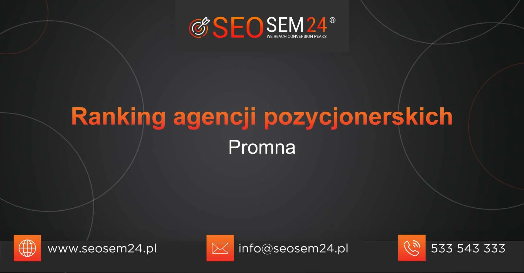 Ranking agencji pozycjonerskich Promna Ranking agencji pozycjonerskich Promna