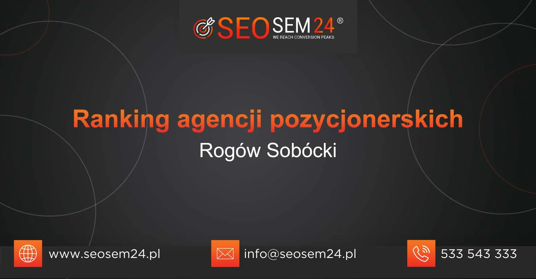 Ranking agencji pozycjonerskich Rogów Sobócki Ranking agencji pozycjonerskich Rogów Sobócki