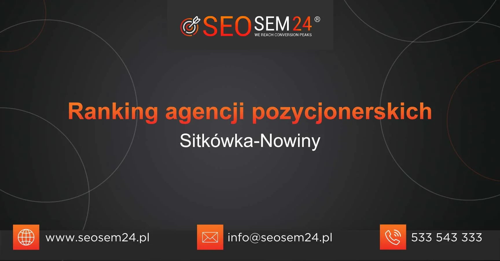 Ranking agencji pozycjonerskich Sitkówka-Nowiny