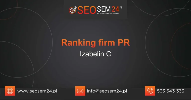 Ranking firm PR Izabelin C