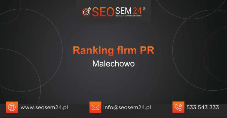 Ranking firm PR Malechowo