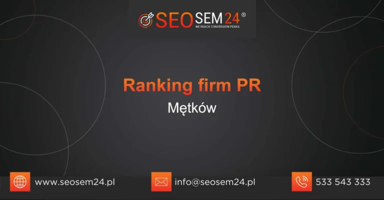 Ranking firm PR Mętków