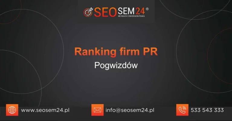 Ranking firm PR Pogwizdów