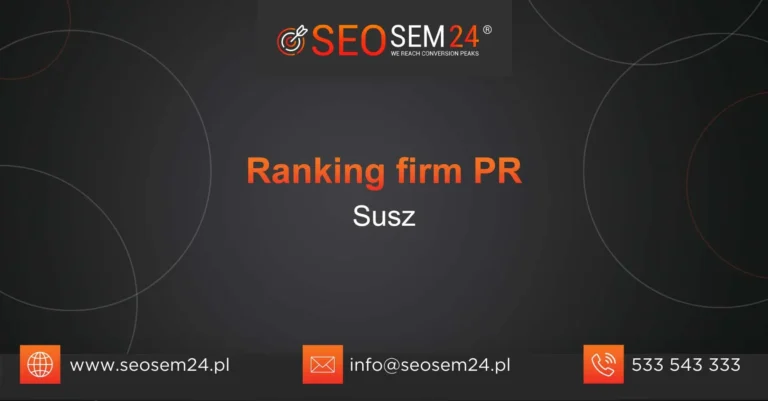 Ranking firm PR Susz