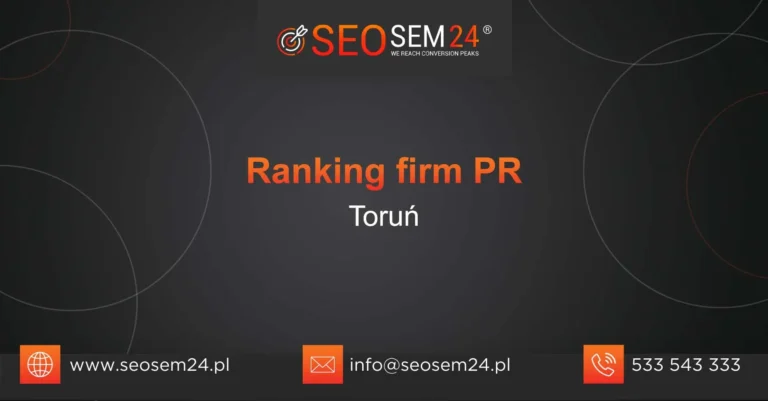 Ranking firm PR Toruń
