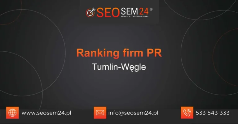 Ranking firm PR Tumlin-Węgle