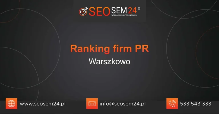 Ranking firm PR Warszkowo