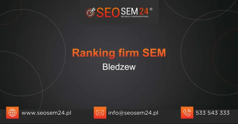 Ranking firm SEM Bledzew
