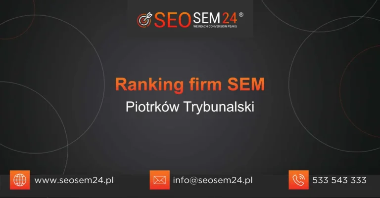 Ranking firm SEM Piotrków Trybunalski