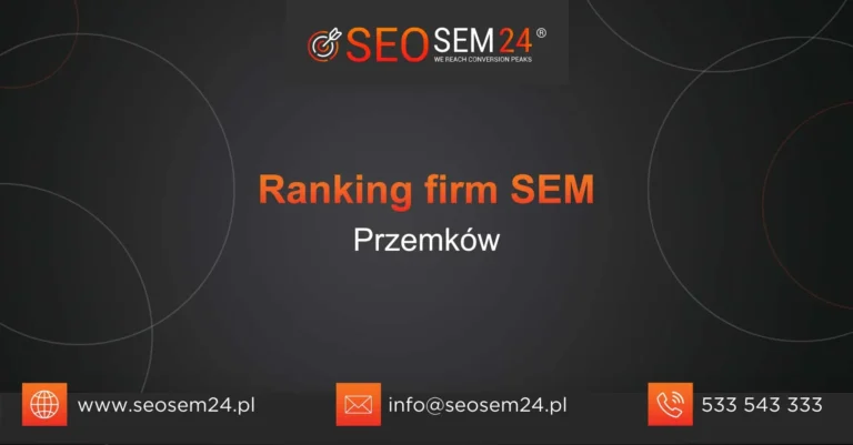 Ranking firm SEM Przemków