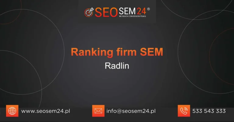 Ranking firm SEM Radlin