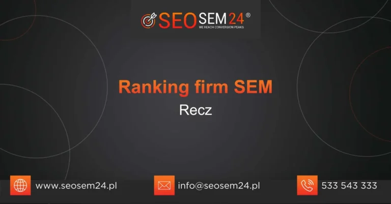 Ranking firm SEM Recz