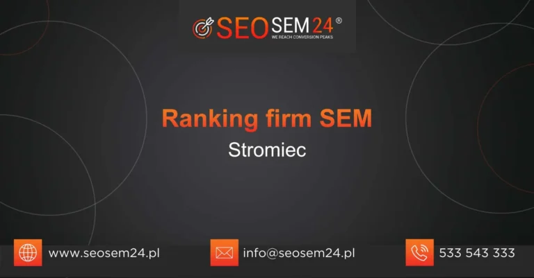Ranking firm SEM Stromiec