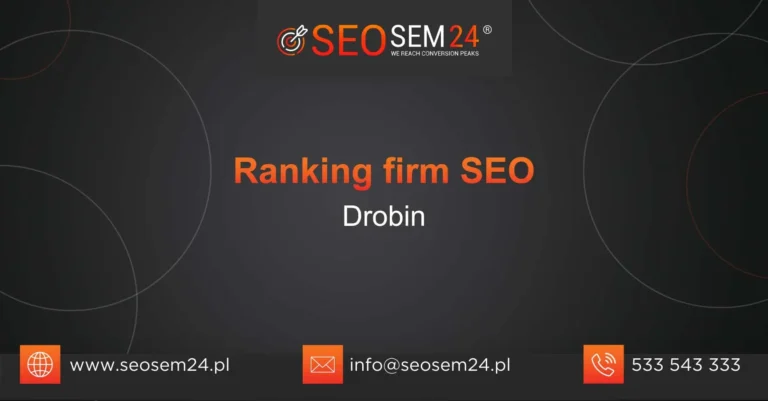 Ranking firm SEO Drobin