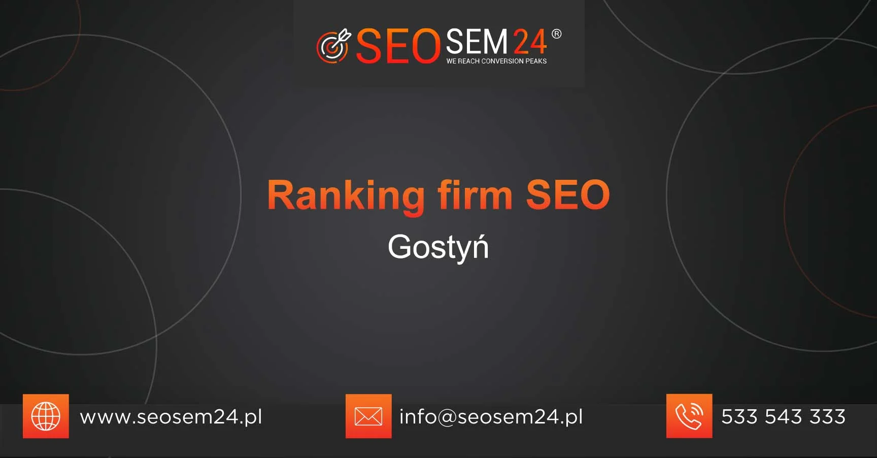 Ranking firm SEO Gostyń