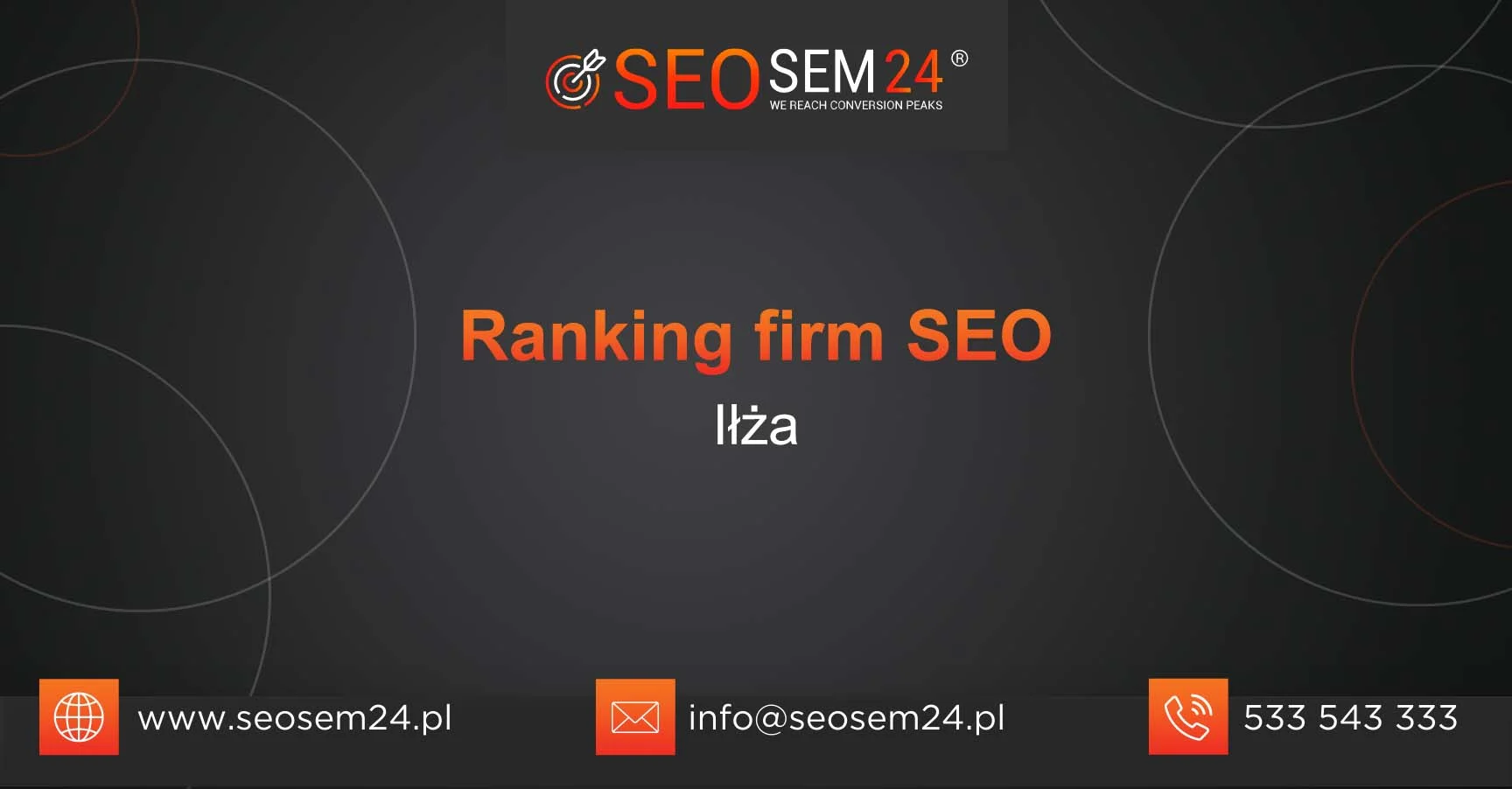 Ranking firm SEO Iłża