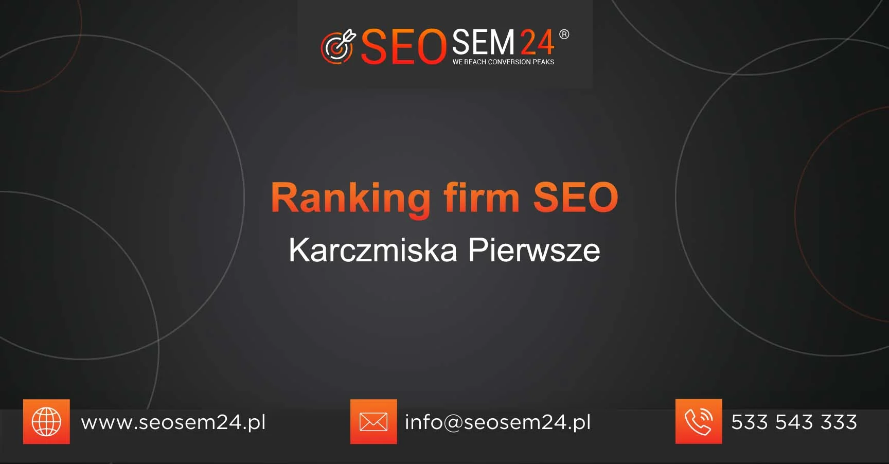 Ranking firm SEO Karczmiska Pierwsze