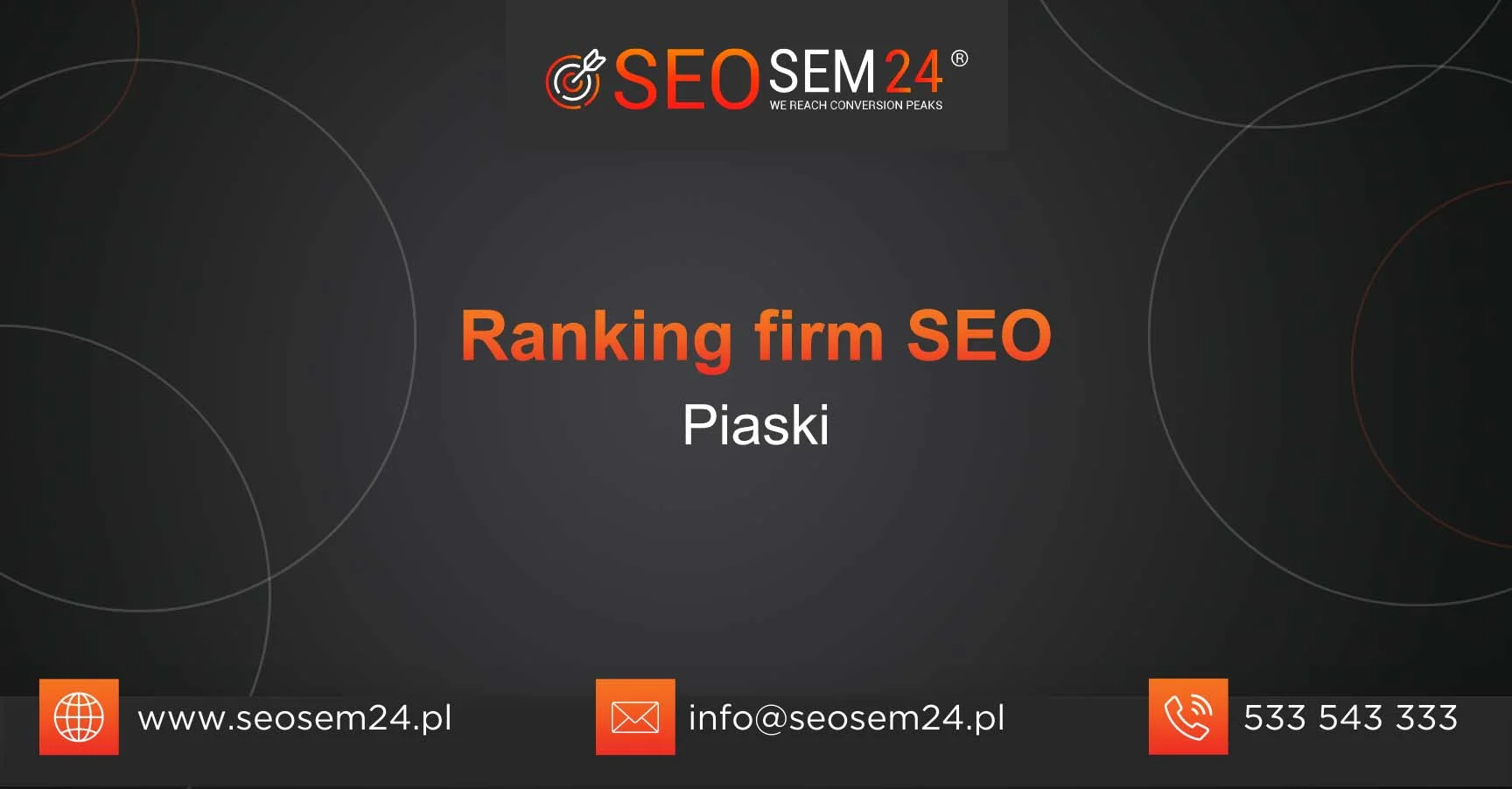Ranking firm SEO Piaski