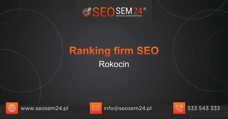 Ranking firm SEO Rokocin