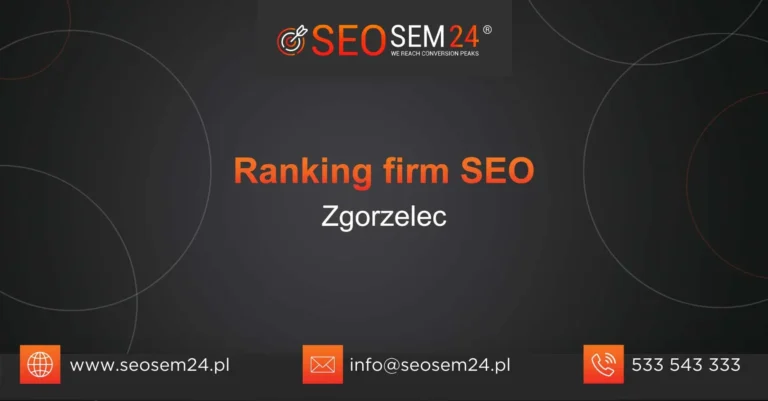 Ranking firm SEO Zgorzelec