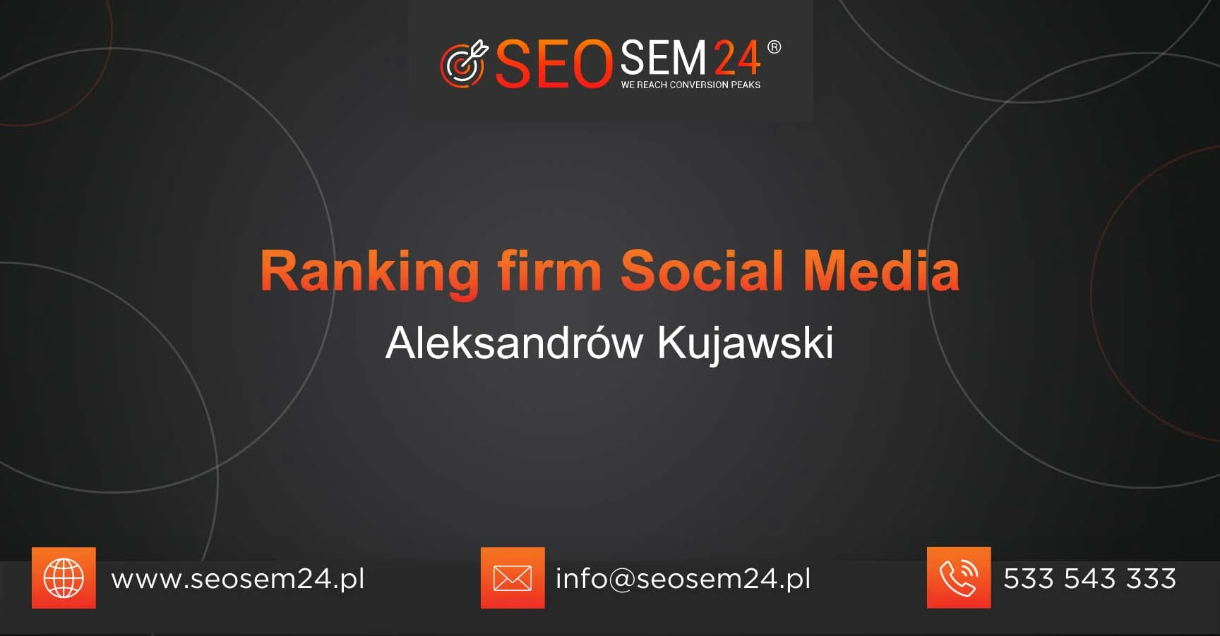 Ranking firm social media Zabierzów