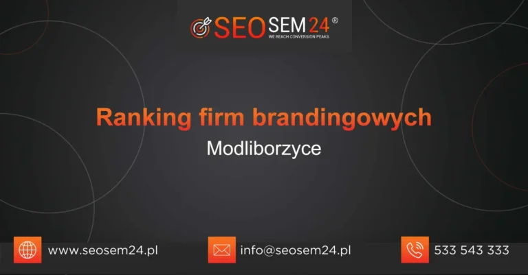 Ranking firm brandingowych Modliborzyce
