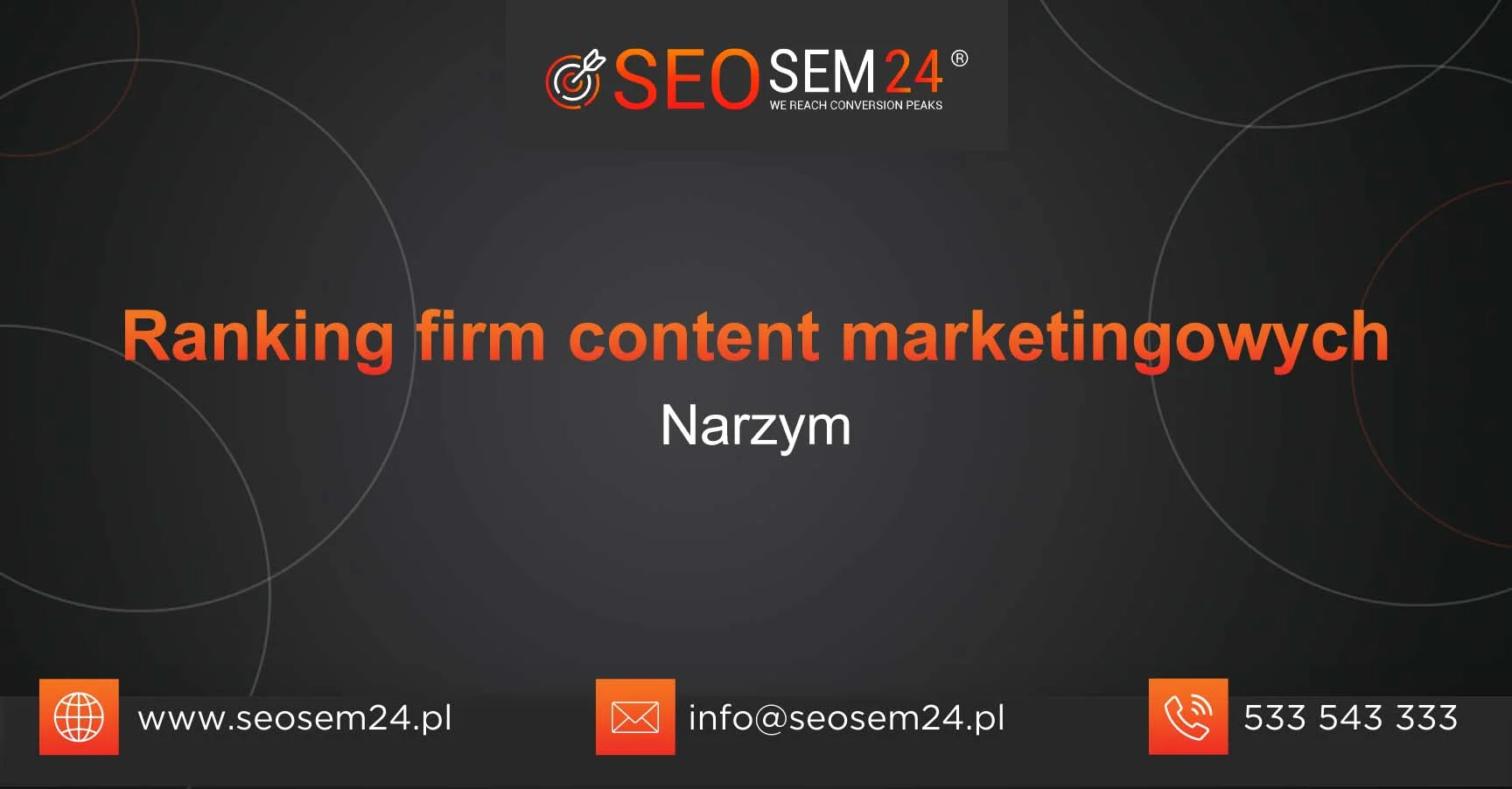 Ranking firm content marketingowych Zabierzów