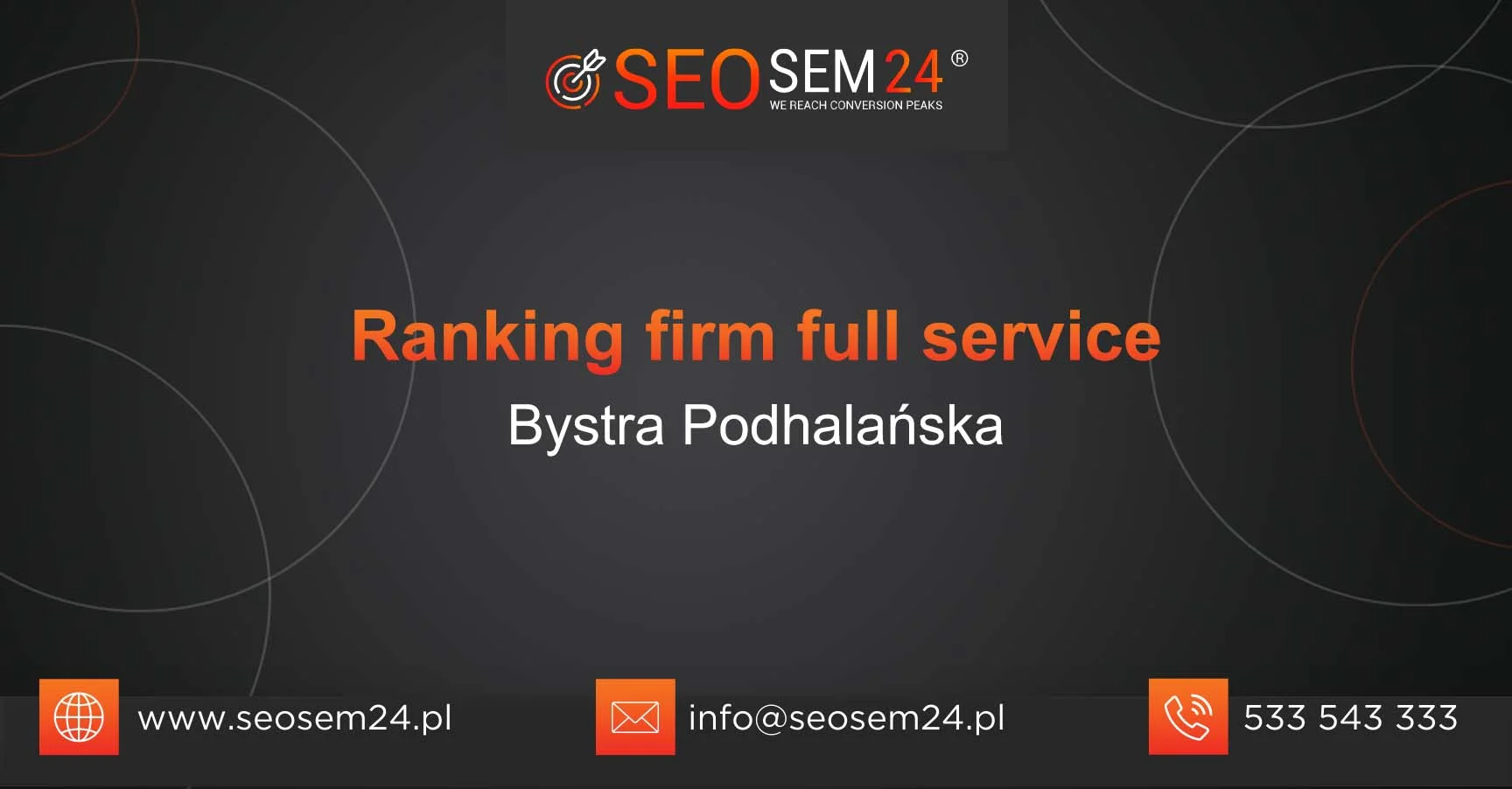 Ranking firm full service Bystra Podhalańska