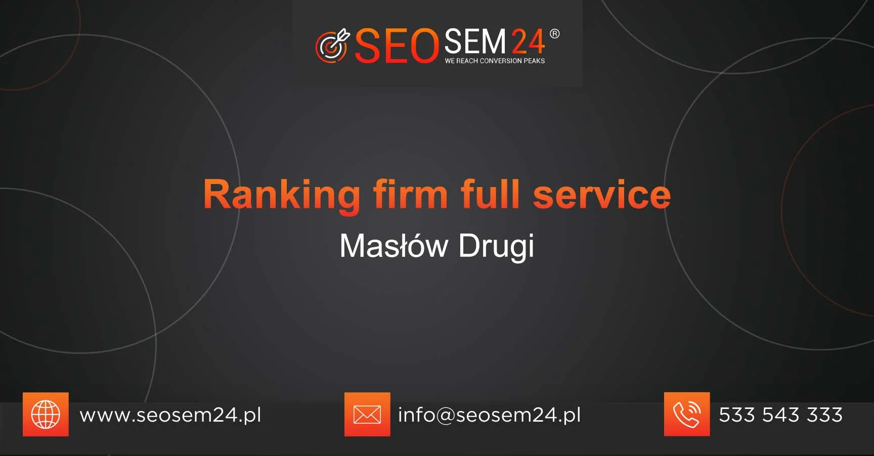 Ranking firm full service Masłów Drugi