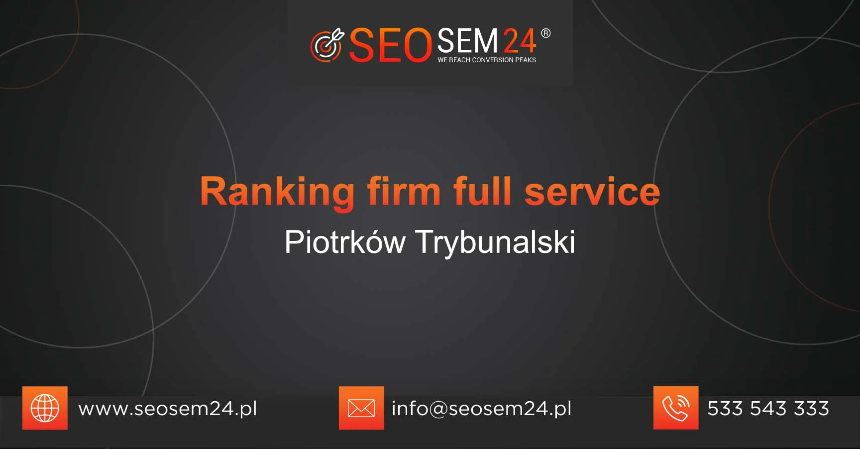 Ranking firm full service Piotrków Trybunalski