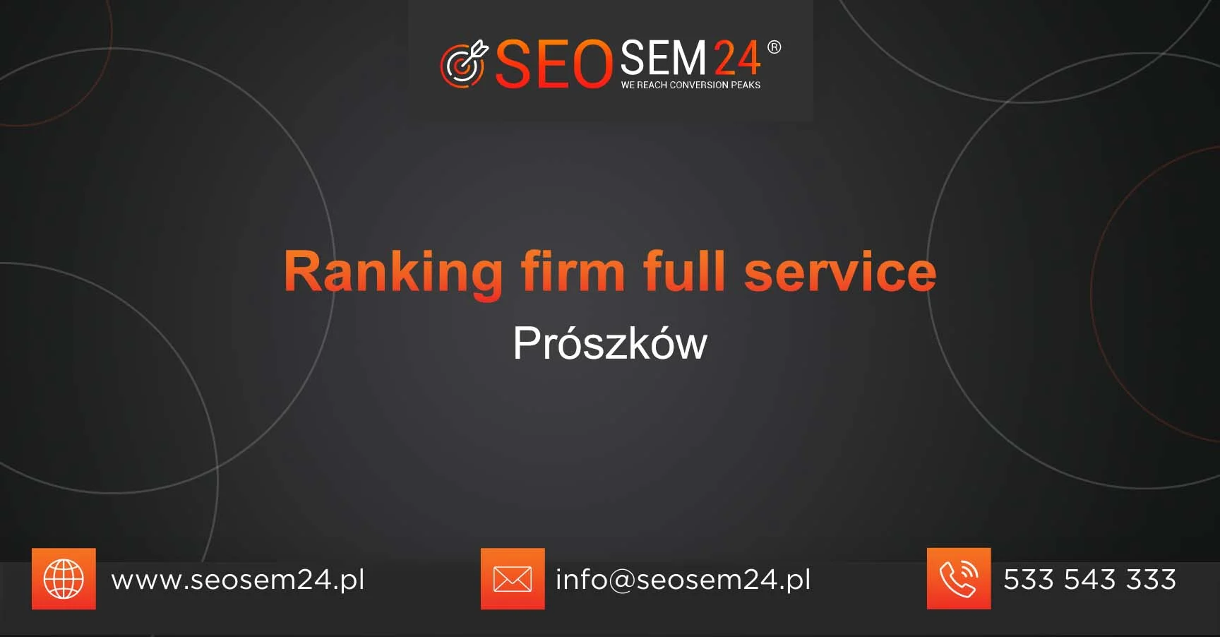 Ranking firm full service Prószków