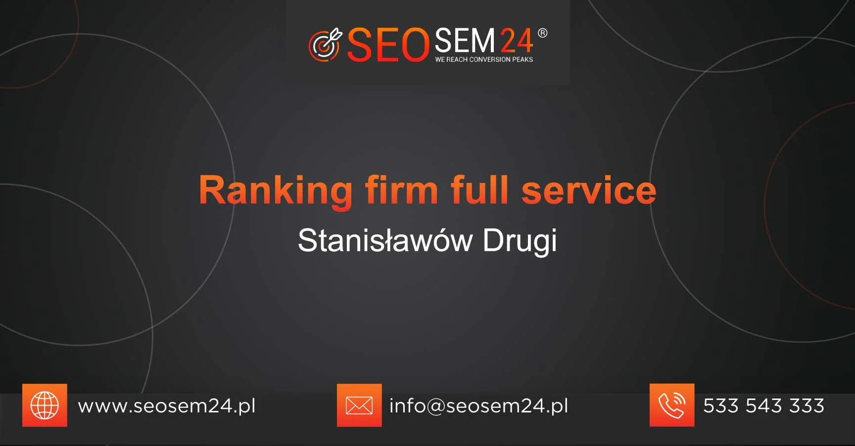 Ranking firm full service Stanisławów Drugi