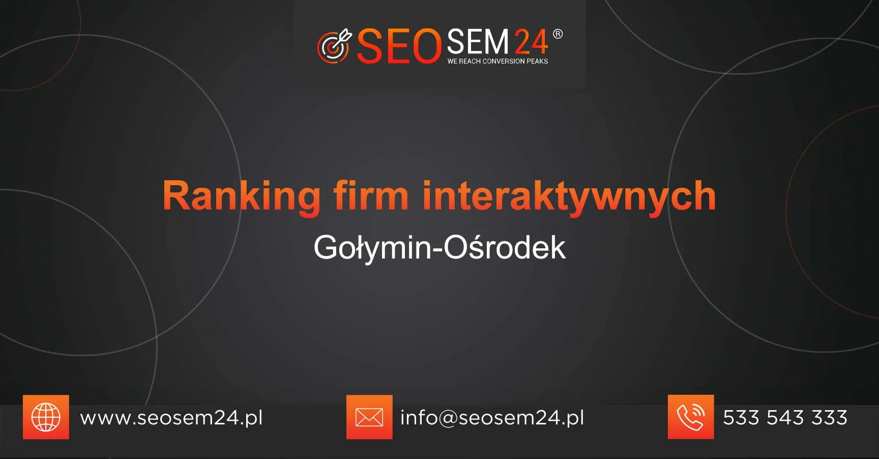Ranking firm interaktywnych Gołymin-Ośrodek
