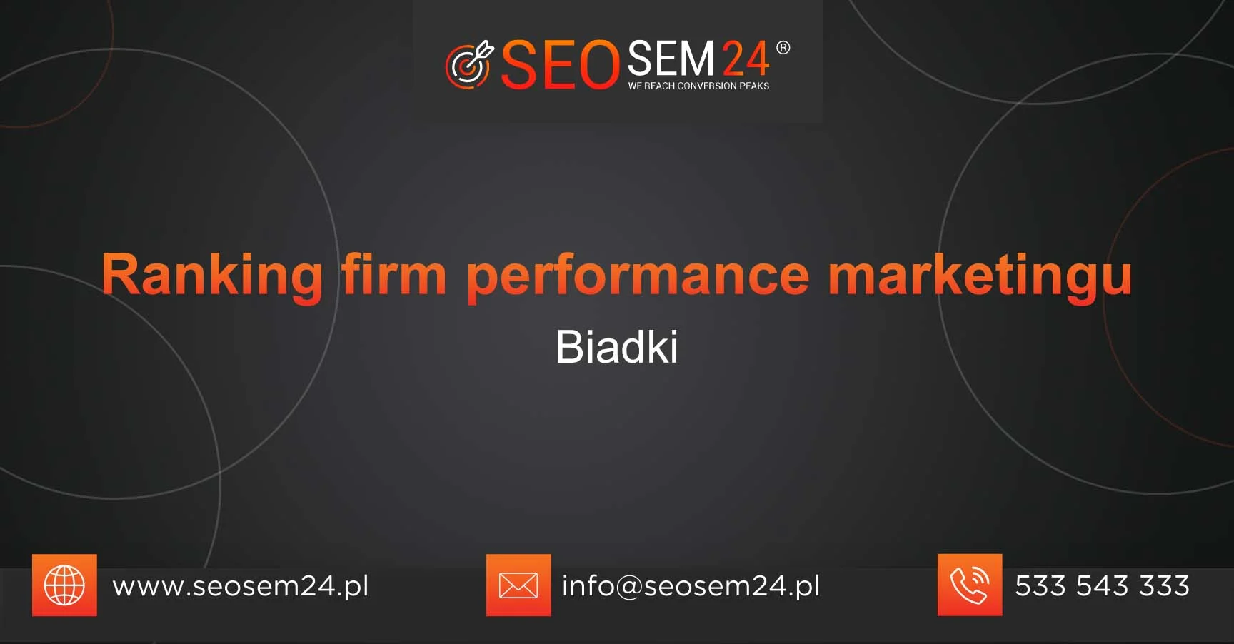 Ranking firm performance marketingu Biadki