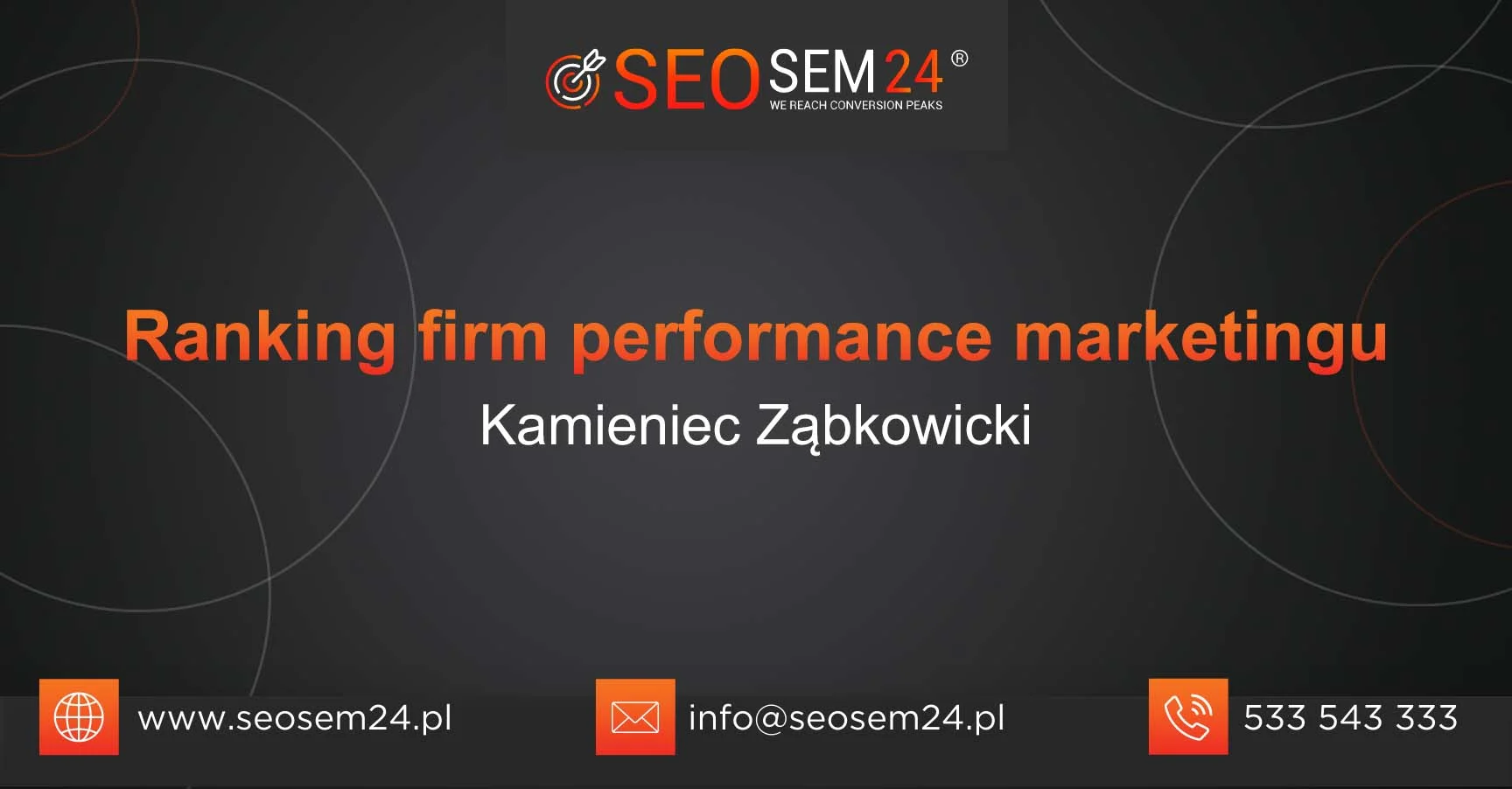 Ranking firm performance marketingu Kamieniec Ząbkowicki Ranking firm performance marketingu Kamieniec Ząbkowicki