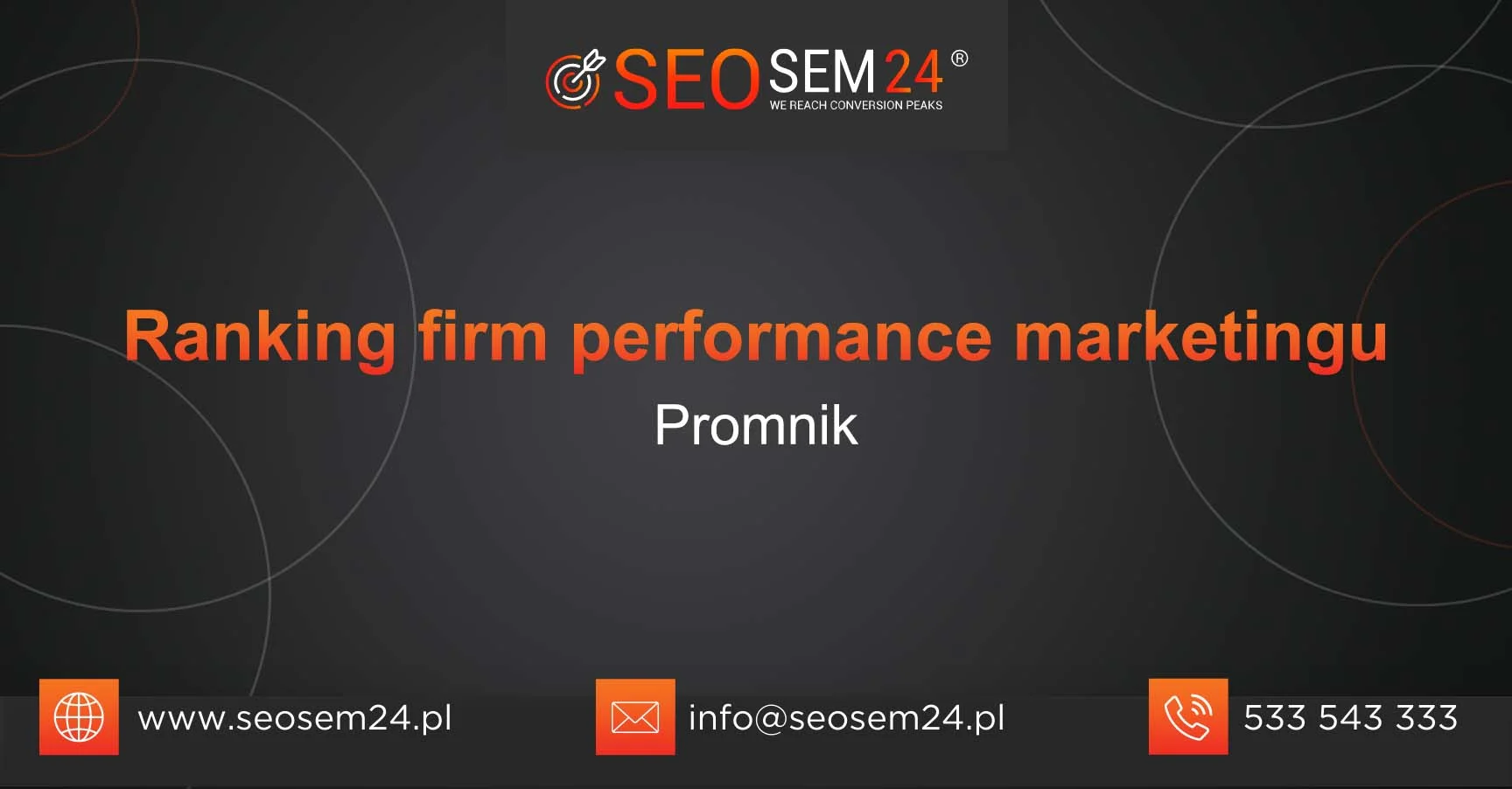 Ranking firm performance marketingu Promnik Ranking firm performance marketingu Promnik