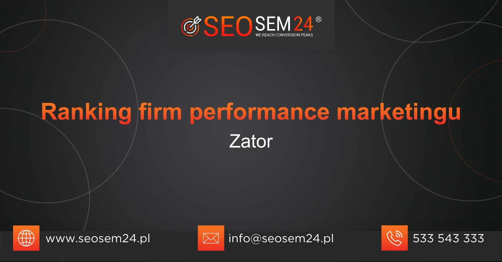 Ranking firm performance marketingu Zator Ranking firm performance marketingu Zator