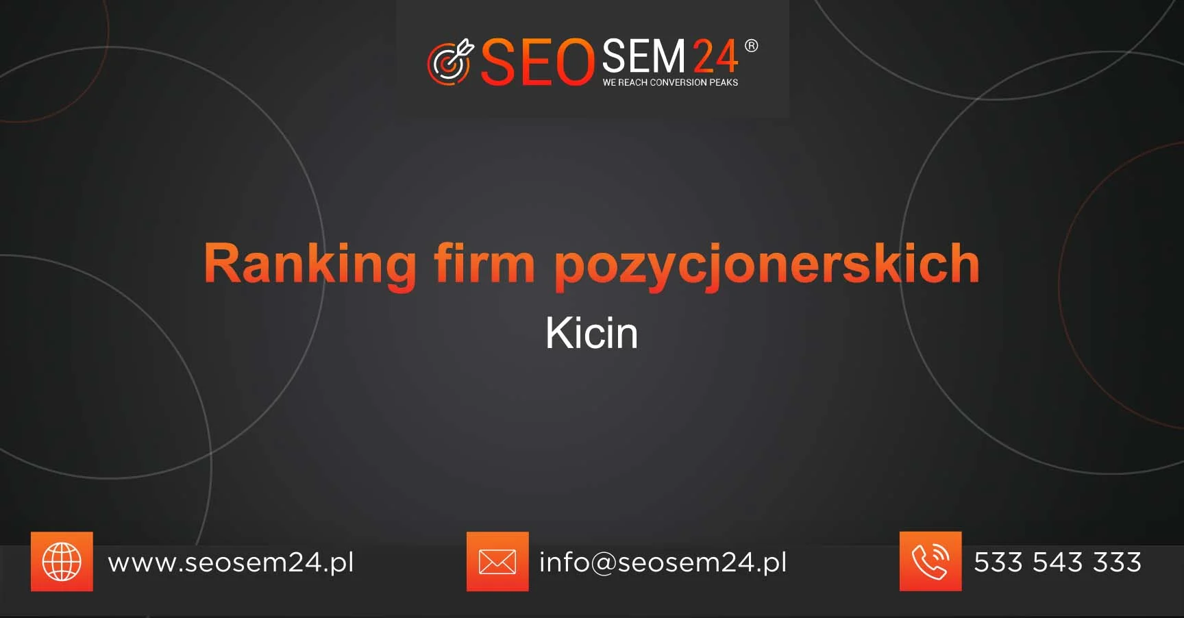 Ranking firm pozycjonerskich Kicin