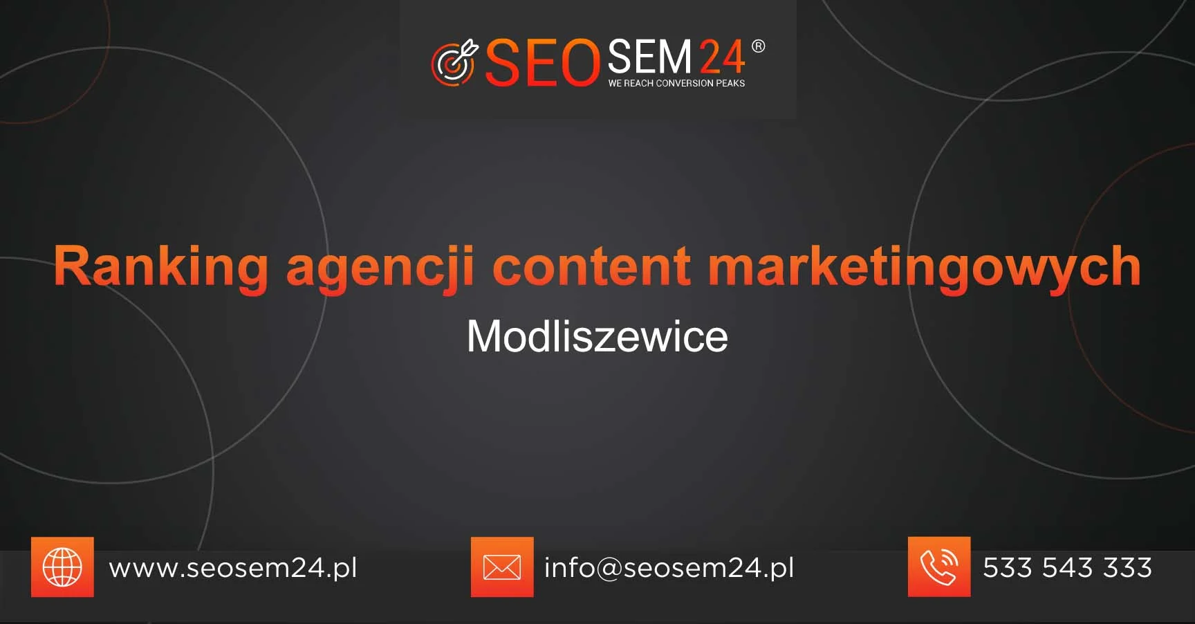 Ranking agencji content marketingowych Modliszewice