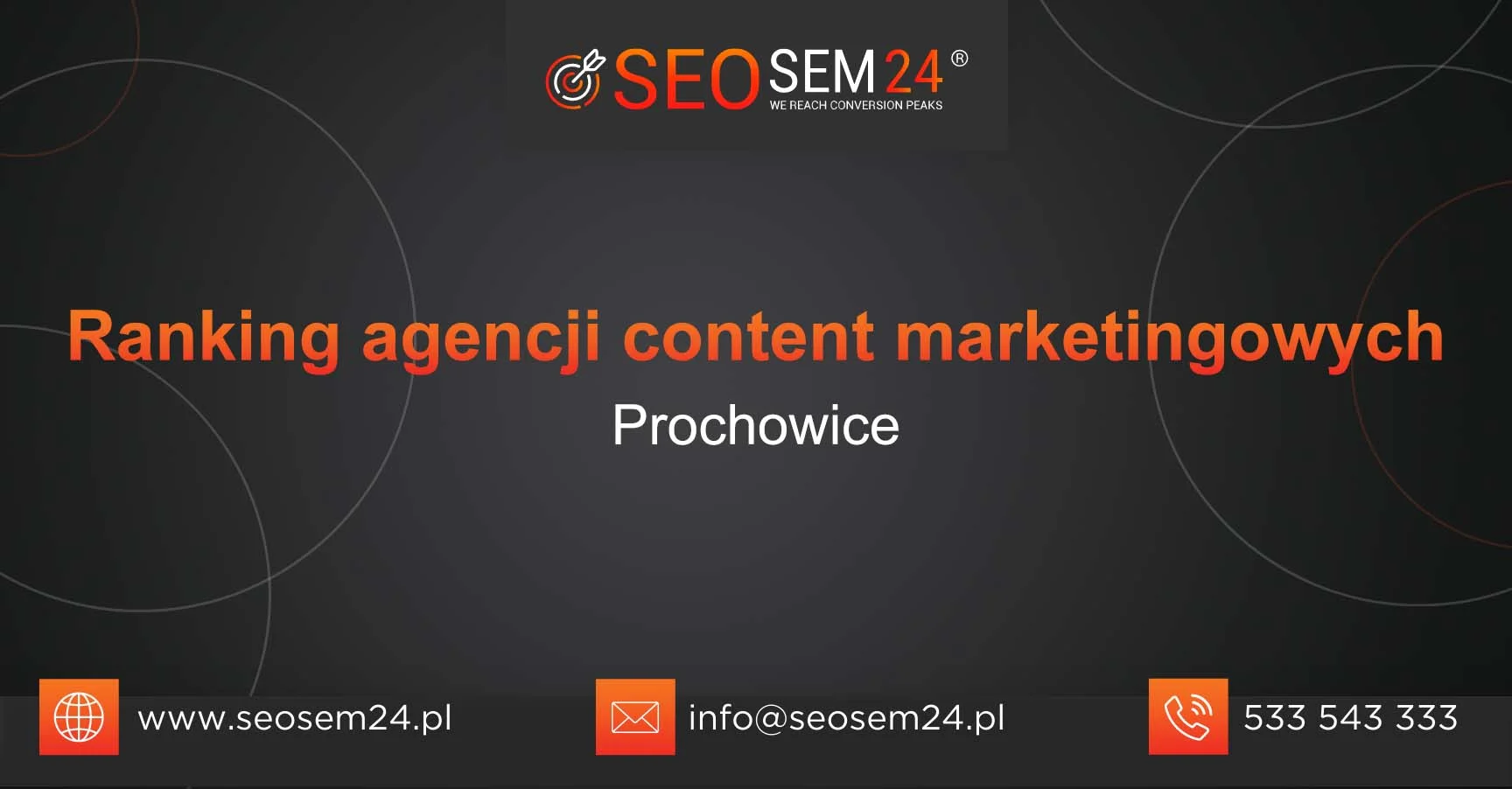 Ranking agencji content marketingowych Prochowice